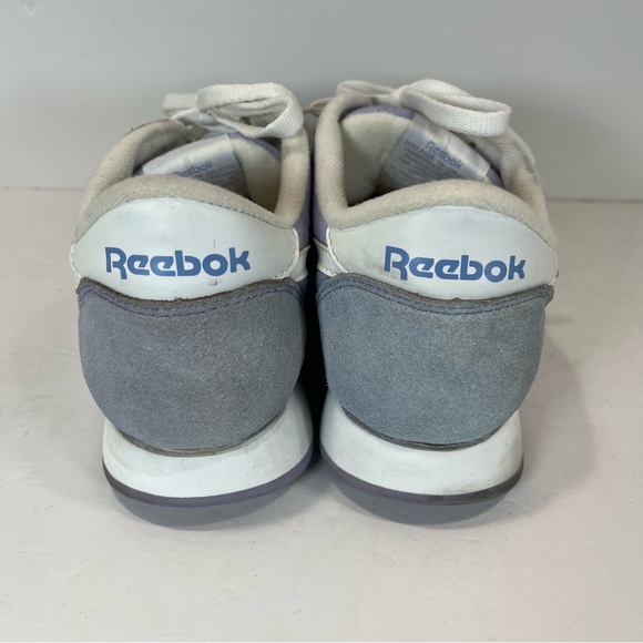 Reebok Women's Classic Nylon Sneaker 10 Purple/Light Grey - Casual Running Shoe - Picture 5 of 9